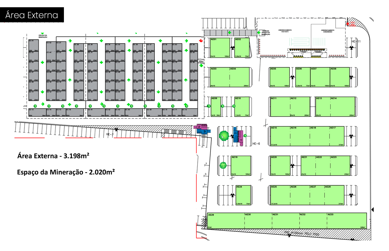 EXPOSIBRAM 2026 - Área externa